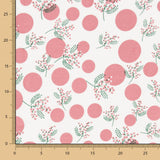 Popelín Algodón Flores Japan Rosa - Ribes y Casals