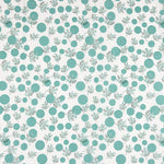 Popelín Algodón Flores Japan Verde - Ribes y Casals