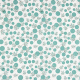 Popelín Algodón Flores Japan Verde - Ribes y Casals