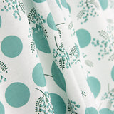 Popelín Algodón Flores Japan Verde - Ribes y Casals