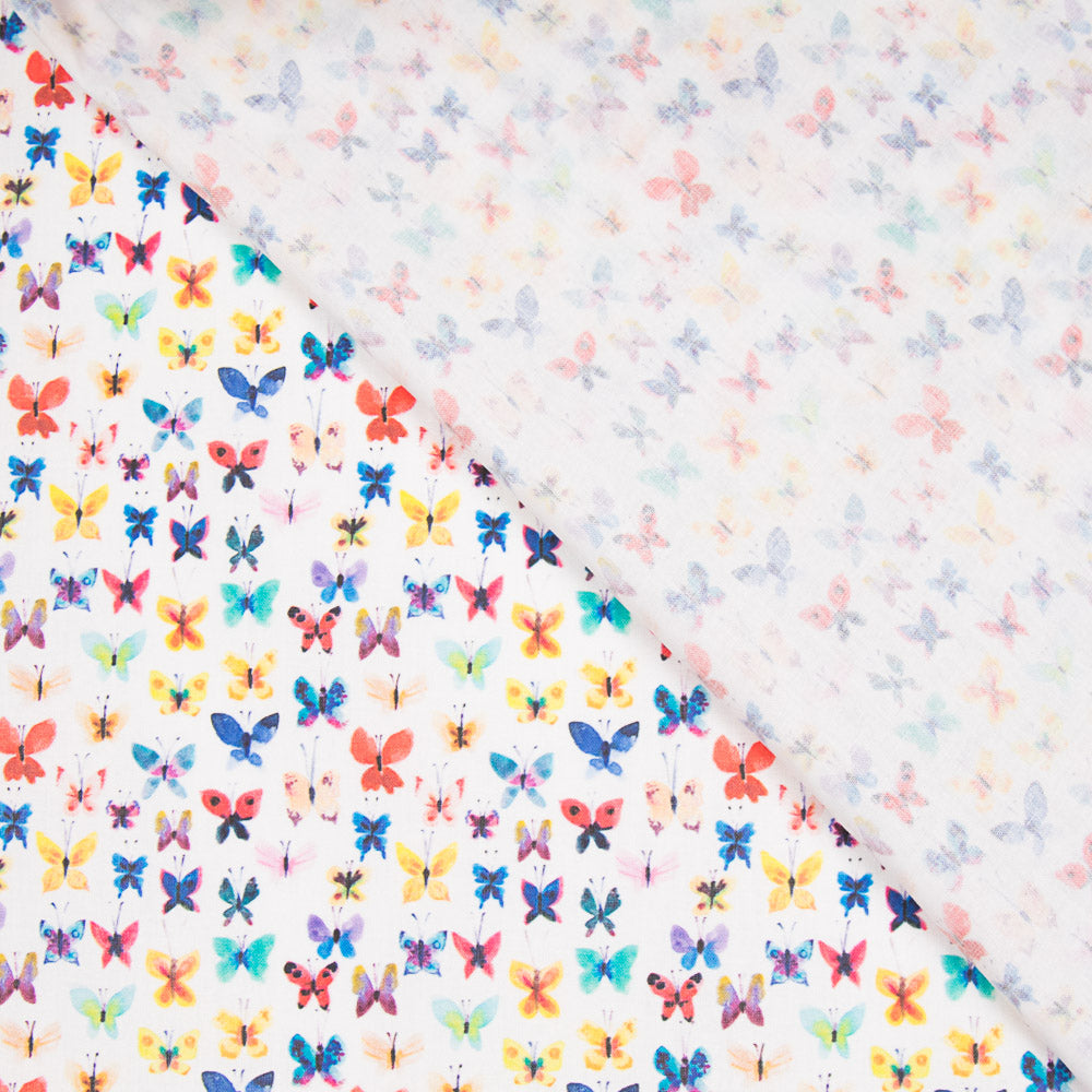 Algodón Mariposa Colores - Ribes y Casals