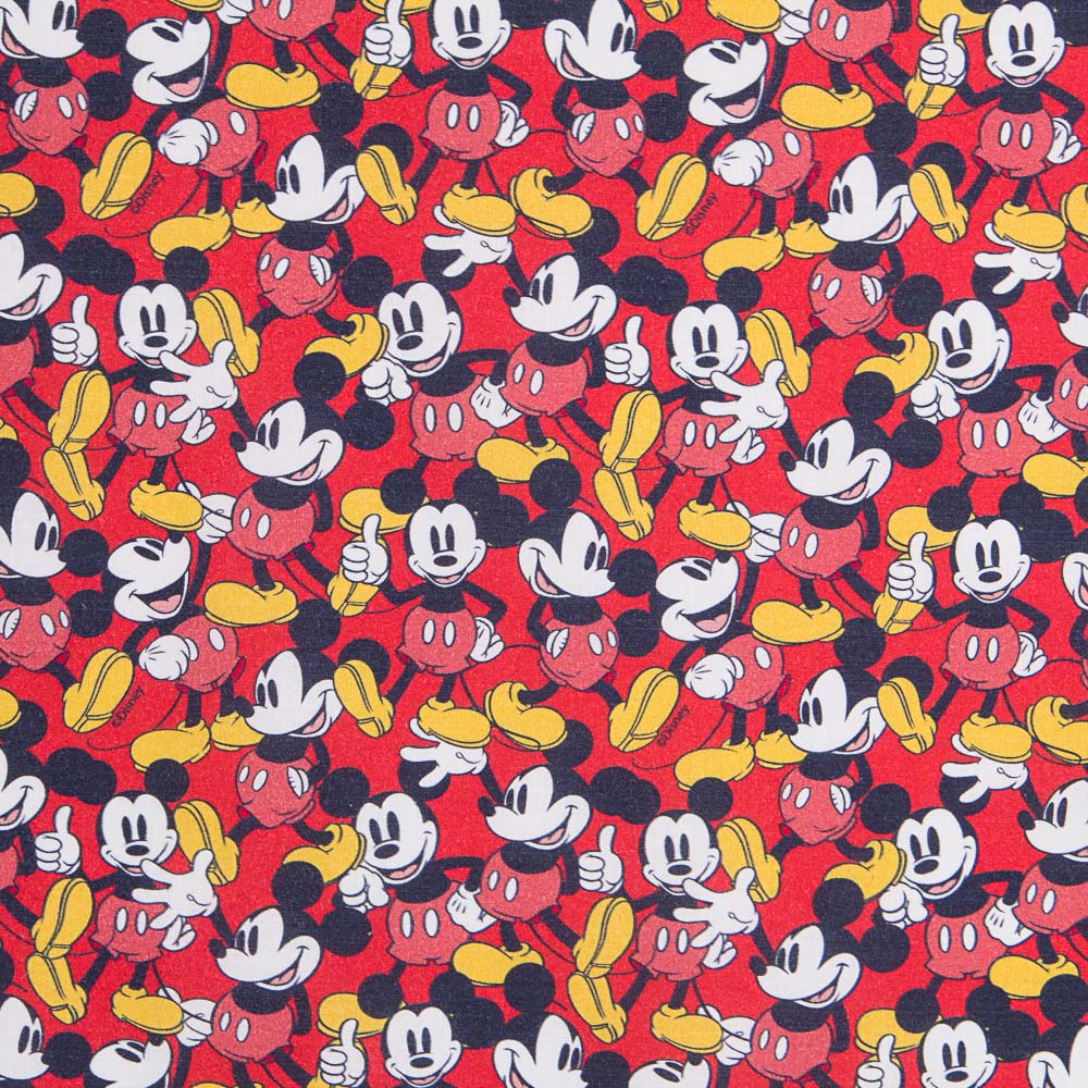 Algodón Mickey Rojo - Ribes y Casals