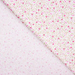 Popelín Algodón Orgánico Iris Rosa - Ribes y Casals