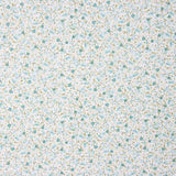 Popelín Algodón Orgánico Iris Verde Suave - Ribes y Casals