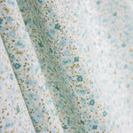 Popelín Algodón Orgánico Iris Verde Suave - Ribes y Casals