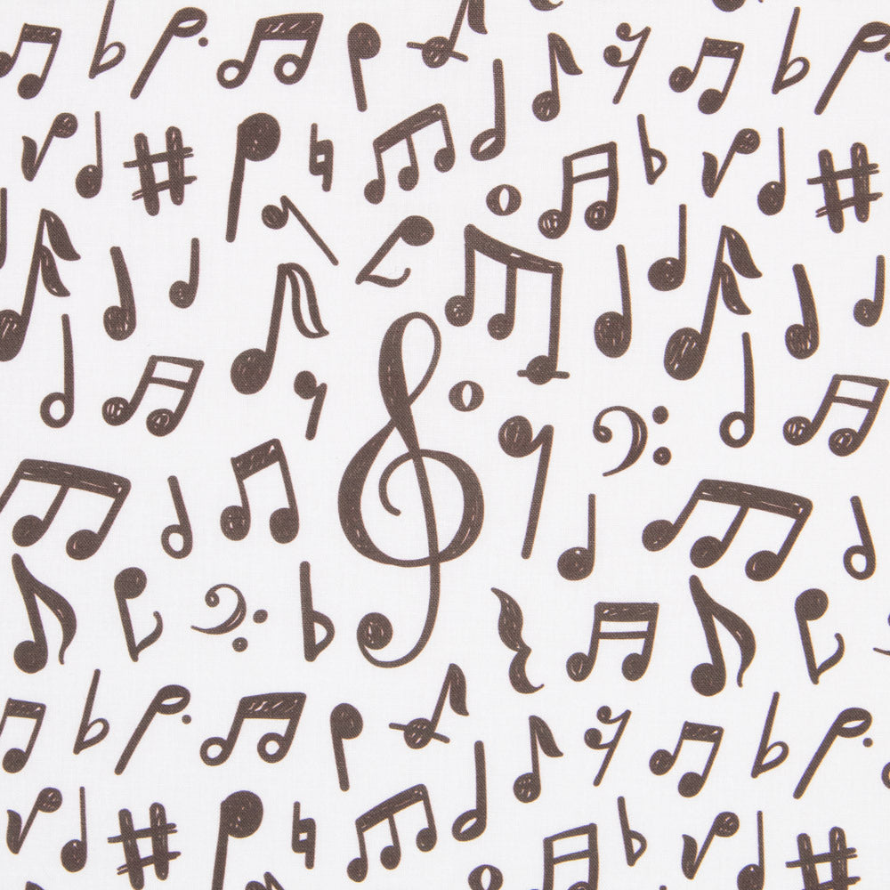 Algodón Musical Notas - Ribes y Casals