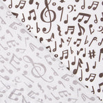 Algodón Musical Notas - Ribes y Casals