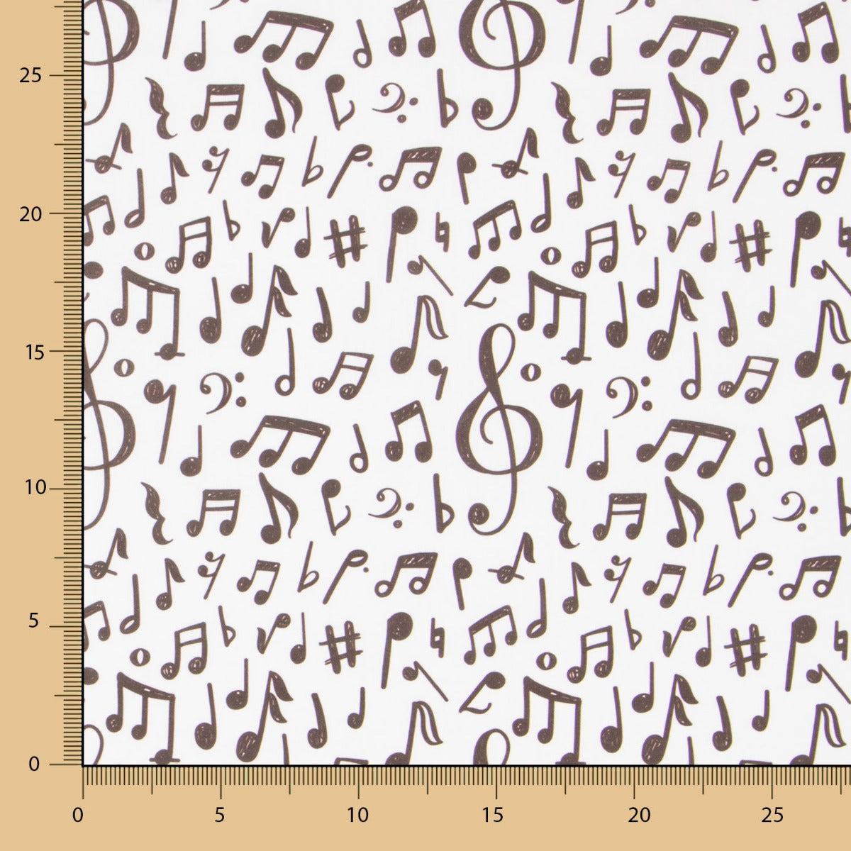 Algodón Musical Notas - Ribes y Casals