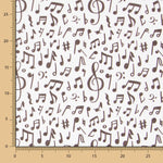 Algodón Musical Notas - Ribes y Casals