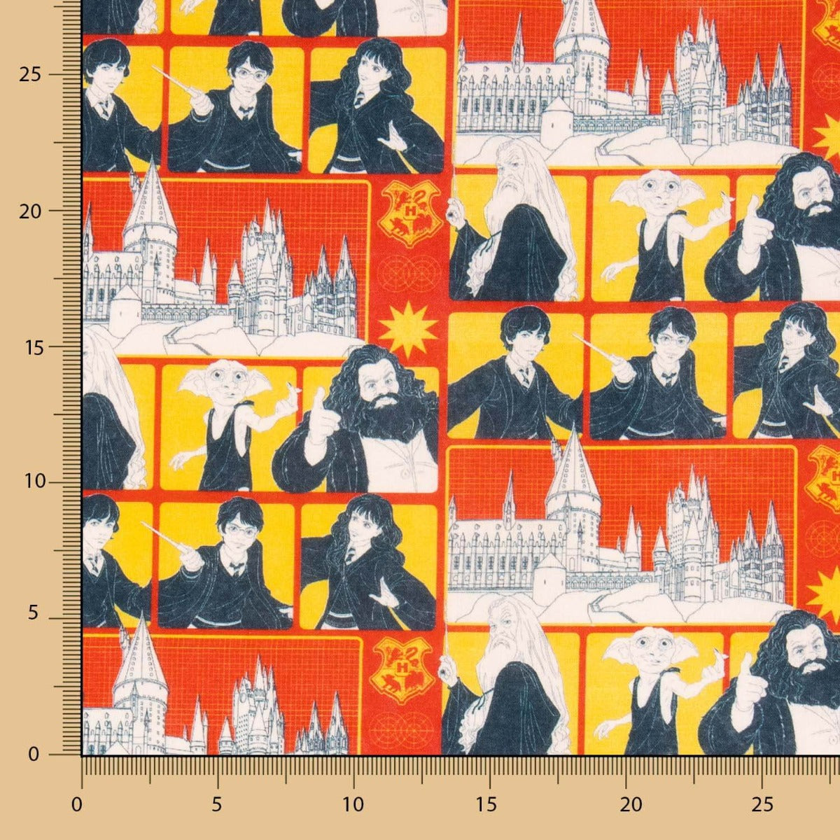 Algodón Harry Potter Friends - Ribes y Casals