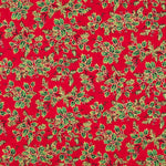 Algodón Navidad Bouquet Muérdago Rojo - Ribes y Casals