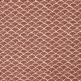 Patchwork Algodón Olas Granate - Ribes y Casals