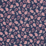 Algodón Paisley Azul - Ribes y Casals