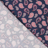 Algodón Paisley Azul - Ribes y Casals