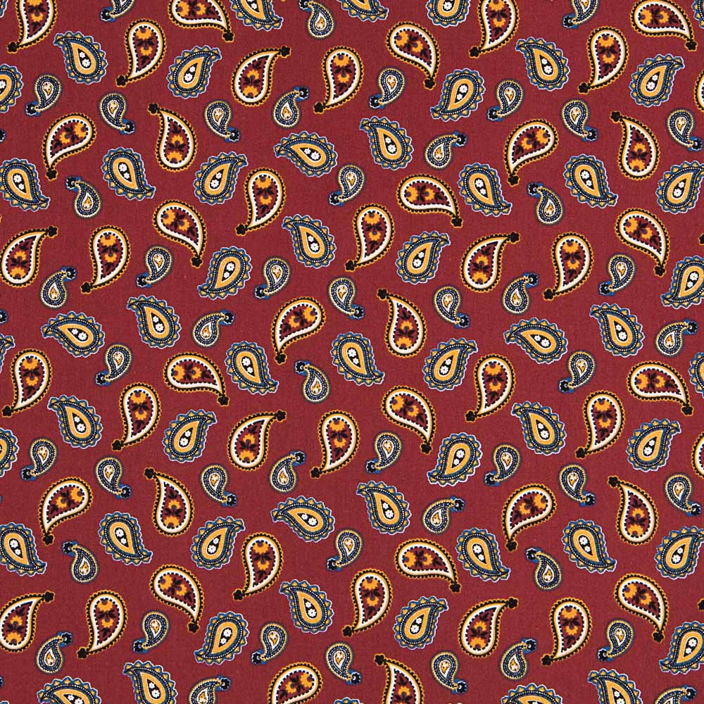 Algodón Paisley Marrón - Ribes y Casals