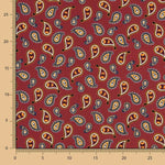 Algodón Paisley Marrón - Ribes y Casals