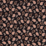 Algodón Paisley Negro - Ribes y Casals