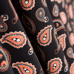 Algodón Paisley Negro - Ribes y Casals