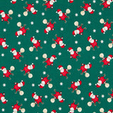 Retal Algodón Papa Noel Regalos Verde 40x140cm - Ribes y Casals