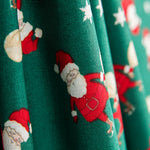 Retal Algodón Papa Noel Regalos Verde 40x140cm - Ribes y Casals