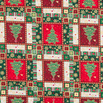Algodón Patch Arbol Navidad - Ribes y Casals