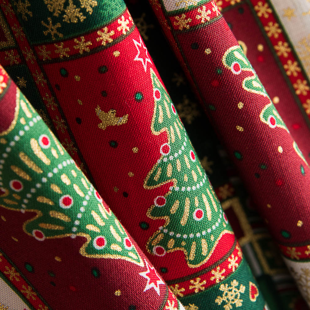 Algodón Patch Arbol Navidad - Ribes y Casals