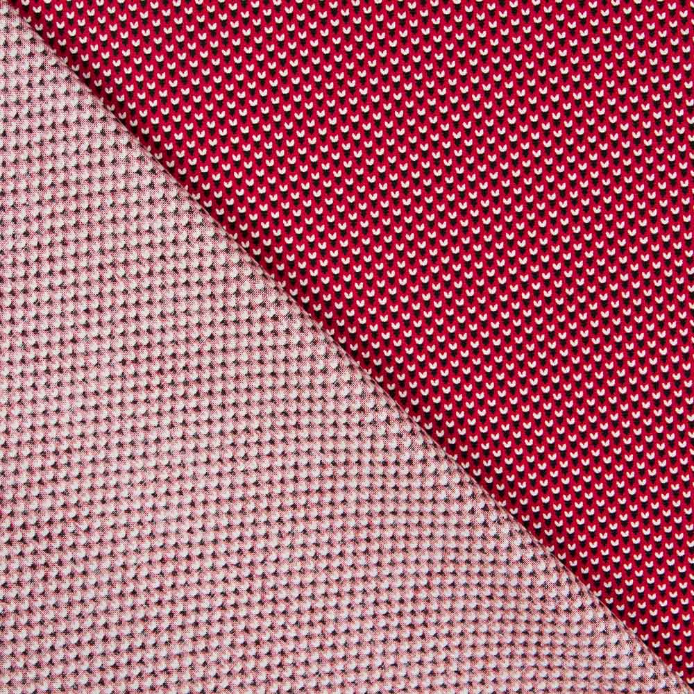 Algodón Patchwork Foulard Rojo - Ribes y Casals