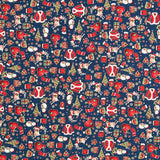 Retal Algodón Navidad Casaca Azul 95x140 cm - Ribes y Casals