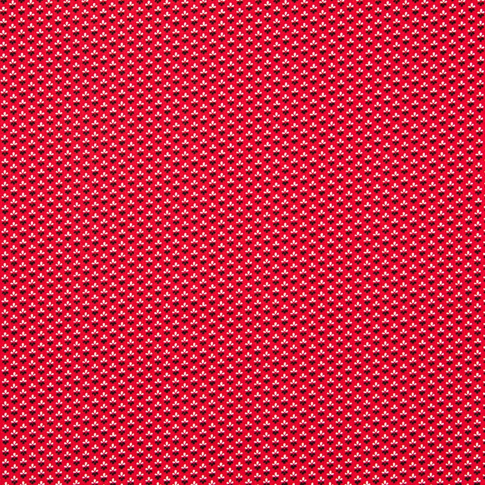 Algodón Patchwork Tulips Rojo - Ribes y Casals