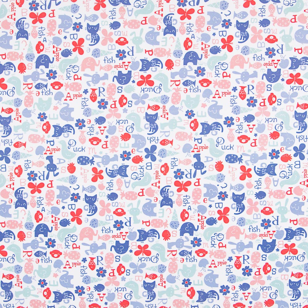 Algodón Popelín Animal Sweet - Ribes y Casals