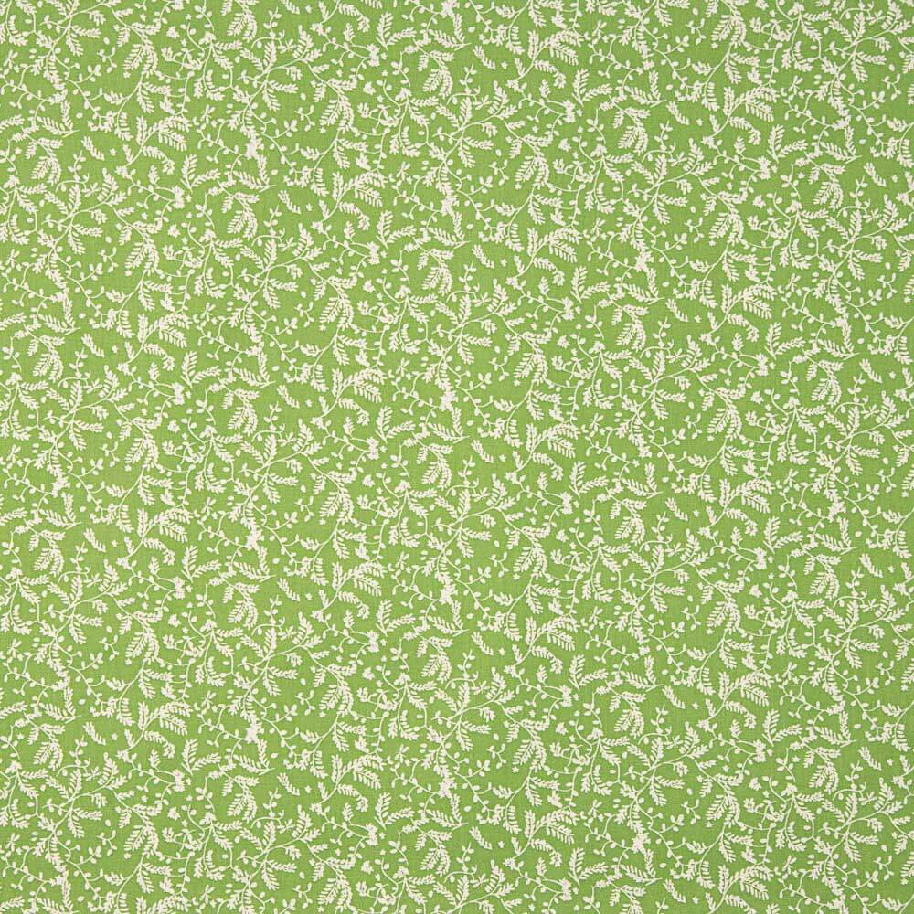Popelín Algodón Ramas Verde - Ribes y Casals