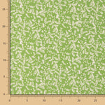 Popelín Algodón Ramas Verde - Ribes y Casals