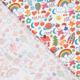 Algodón Popelín Infantil ABC - Ribes y Casals