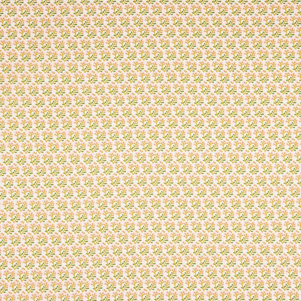 Popelín Algodón Plantas Blanco - Ribes y Casals