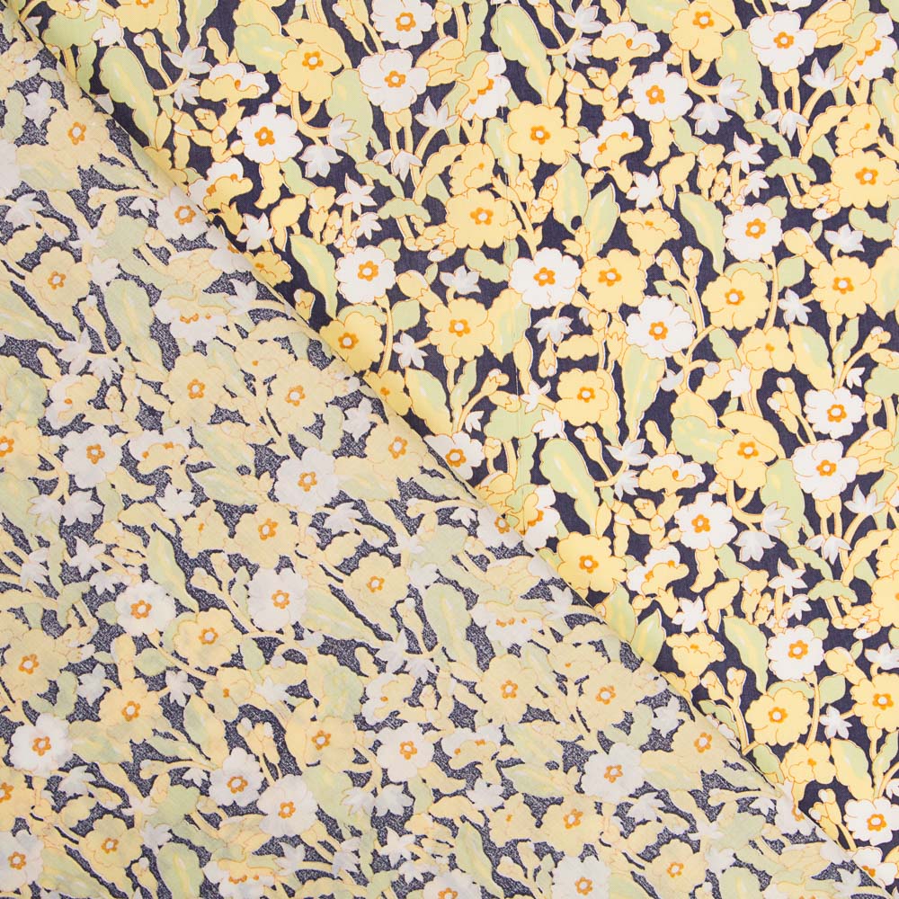 Liberty Fabrics Tana Lawn® Primrose Path Amarilla - Ribes y Casals
