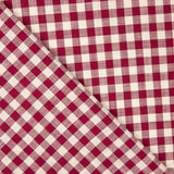 Algodón Rústico Cuadro Mini Rojo - Ribes y Casals