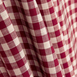 Algodón Rústico Cuadro Mini Rojo - Ribes y Casals