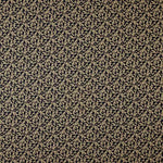 Popelín Algodón Ramas Doradas Marino - Ribes y Casals