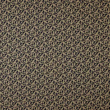 Popelín Algodón Ramas Doradas Marino - Ribes y Casals