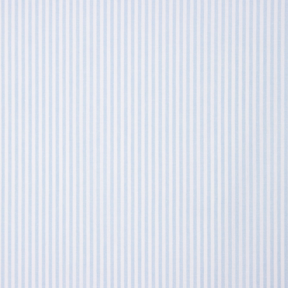 Algodón Raya Vichy Mini Azul Claro - Ribes y Casals