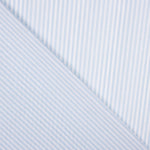 Algodón Raya Vichy Mini Azul Claro - Ribes y Casals