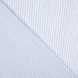 Algodón Raya Vichy Mini Azul Claro - Ribes y Casals