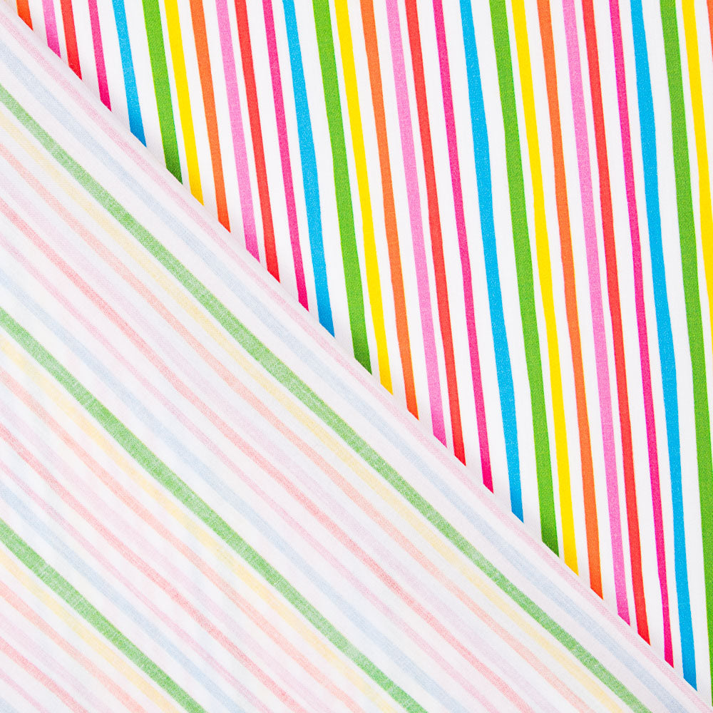 Algodón Rayas Multicolor - Ribes y Casals