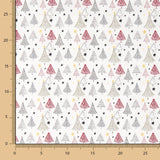 Algodón Árboles Navidad Blanco - Ribes y Casals