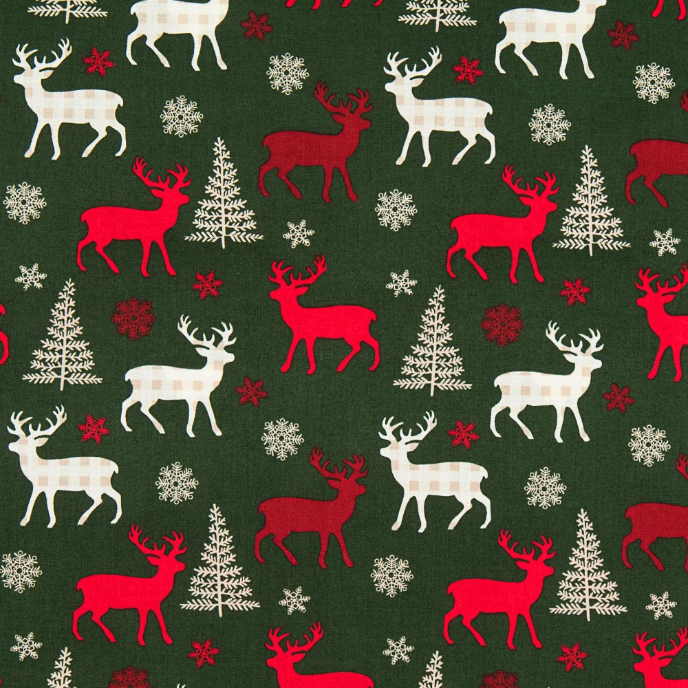 Algodón Renos Verde - Ribes y Casals