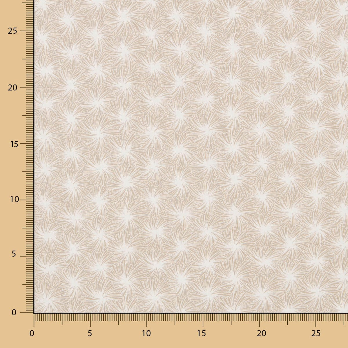 Algodón Resinado Espirales Camel - Ribes y Casals