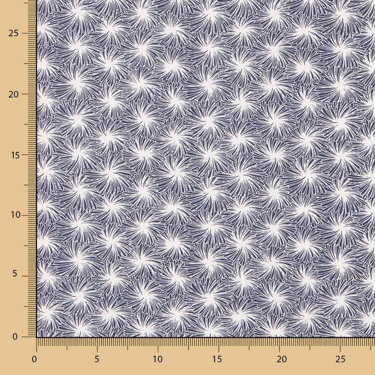 Algodón Resinado Espirales Marino - Ribes y Casals