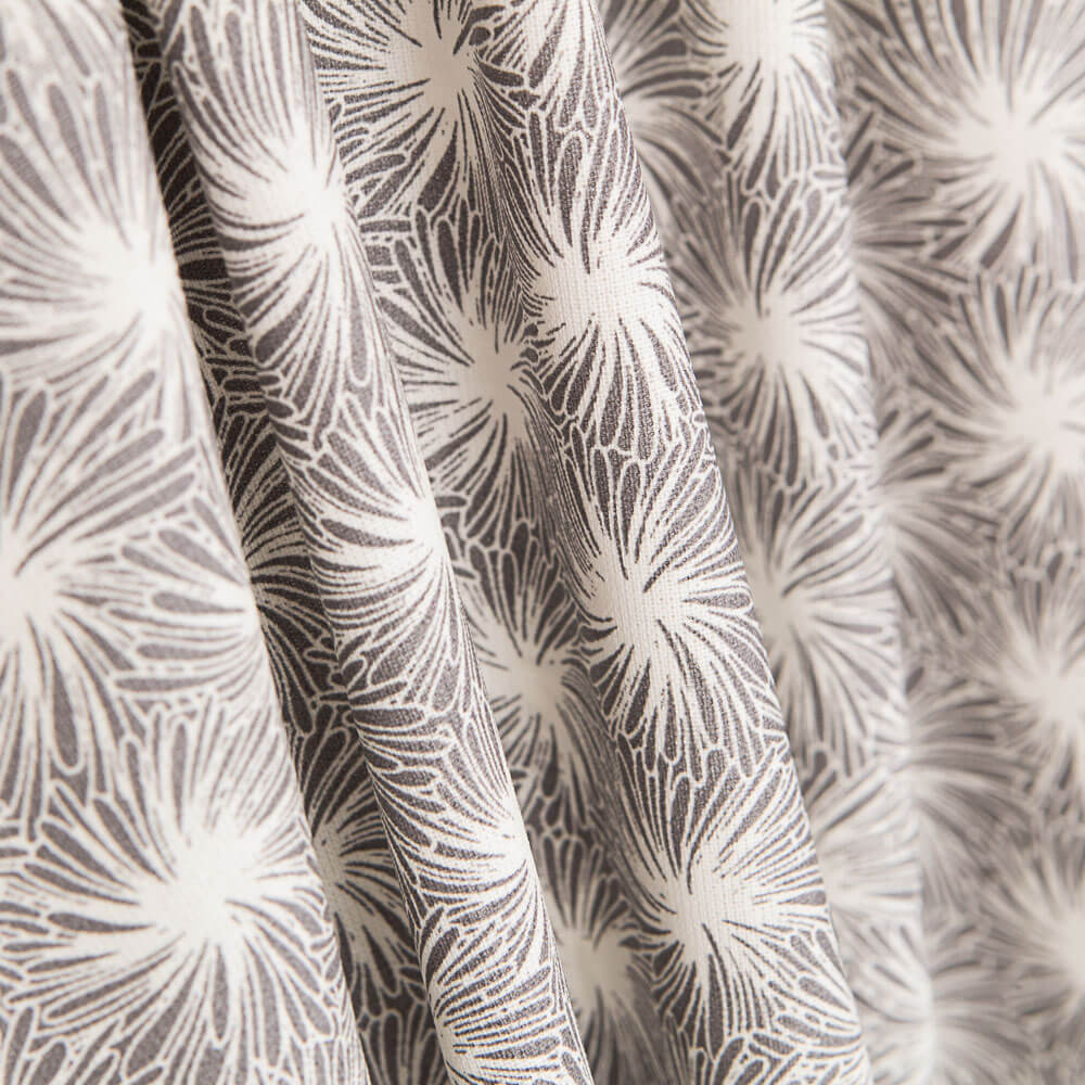 Algodón Resinado Espirales Topo - Ribes y Casals