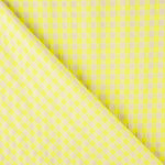 Algodón Seersucker Cuadro Lima - Ribes y Casals