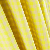 Algodón Seersucker Cuadro Lima - Ribes y Casals